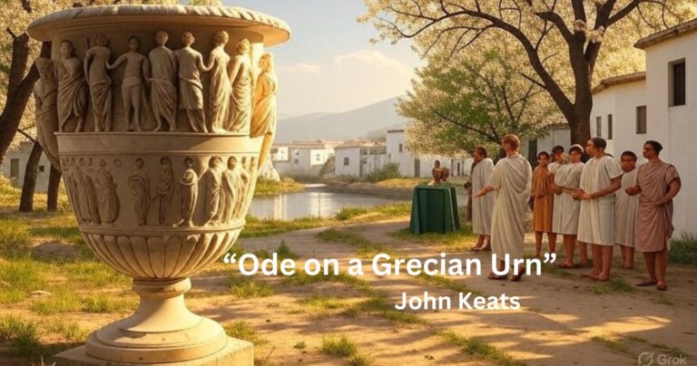“Ode on a Grecian Urn” John Keats